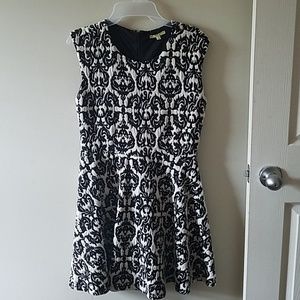 GIANNA BINI Black and White Dress